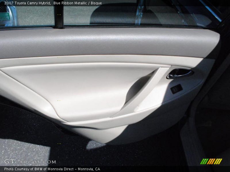 Blue Ribbon Metallic / Bisque 2007 Toyota Camry Hybrid