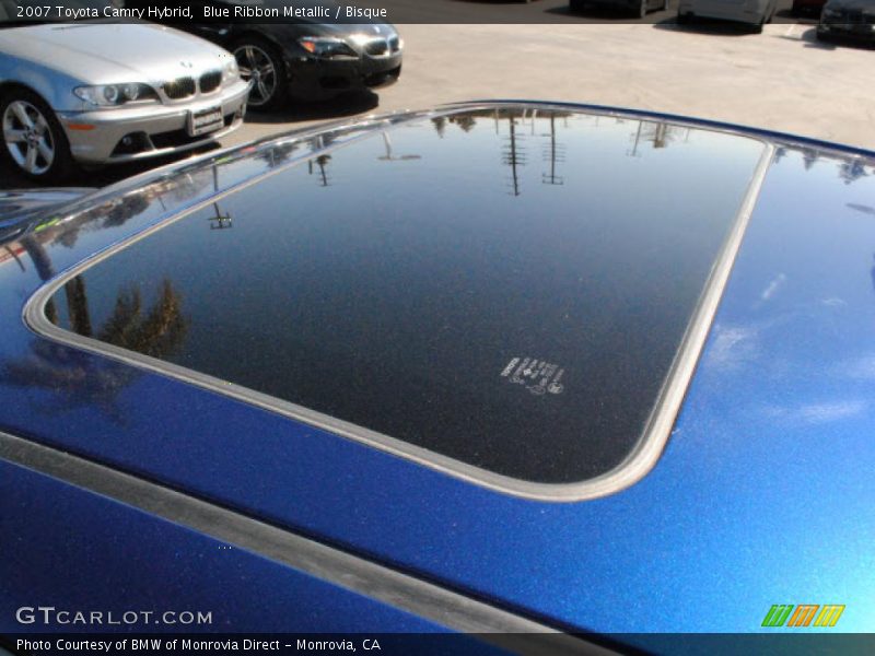 Blue Ribbon Metallic / Bisque 2007 Toyota Camry Hybrid