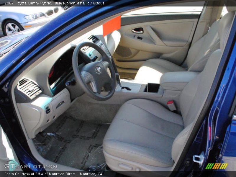 Blue Ribbon Metallic / Bisque 2007 Toyota Camry Hybrid