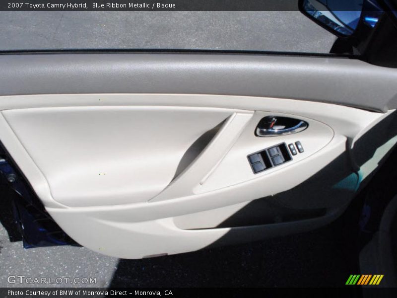 Blue Ribbon Metallic / Bisque 2007 Toyota Camry Hybrid