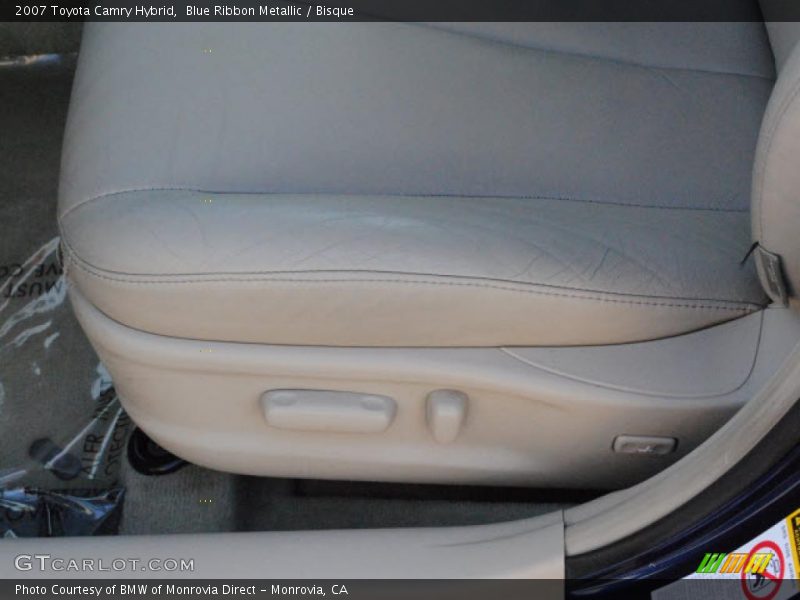 Blue Ribbon Metallic / Bisque 2007 Toyota Camry Hybrid