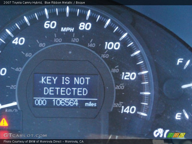 Blue Ribbon Metallic / Bisque 2007 Toyota Camry Hybrid