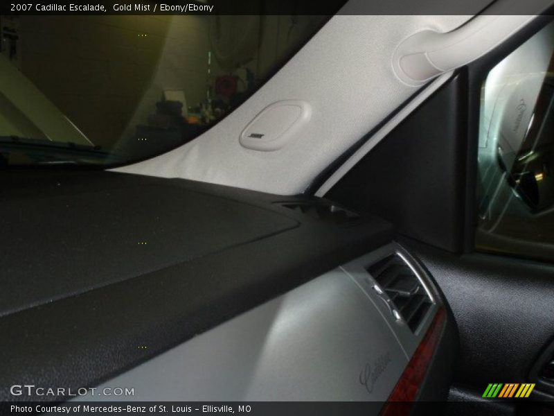 Gold Mist / Ebony/Ebony 2007 Cadillac Escalade