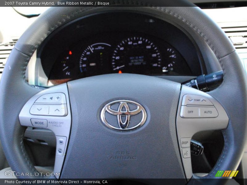 Blue Ribbon Metallic / Bisque 2007 Toyota Camry Hybrid