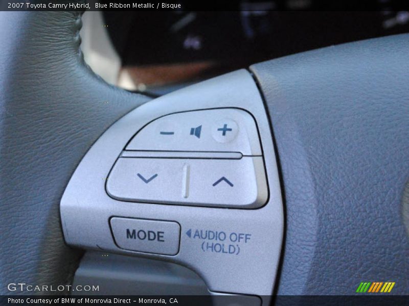 Blue Ribbon Metallic / Bisque 2007 Toyota Camry Hybrid
