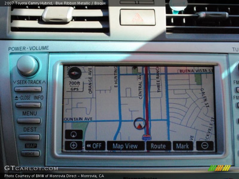 Blue Ribbon Metallic / Bisque 2007 Toyota Camry Hybrid