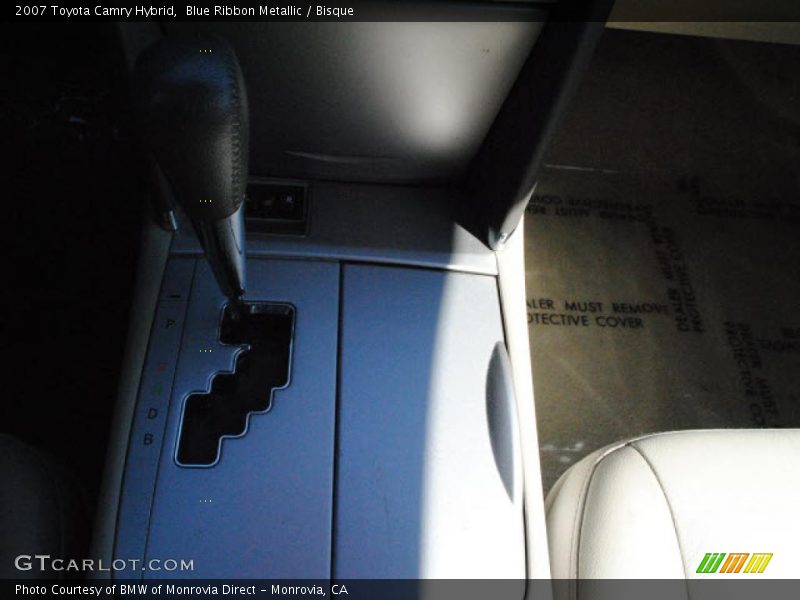 Blue Ribbon Metallic / Bisque 2007 Toyota Camry Hybrid