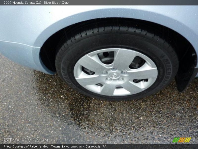 Silver Blue / Gray 2007 Hyundai Sonata GLS
