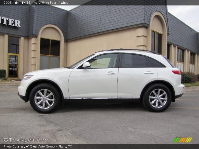  2008 FX 35 Ivory White Pearl