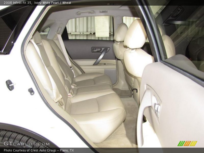 2008 FX 35 Wheat Interior