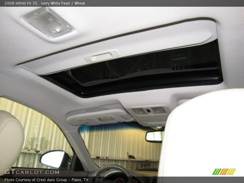 Sunroof of 2008 FX 35