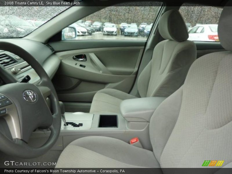 Sky Blue Pearl / Ash 2008 Toyota Camry LE