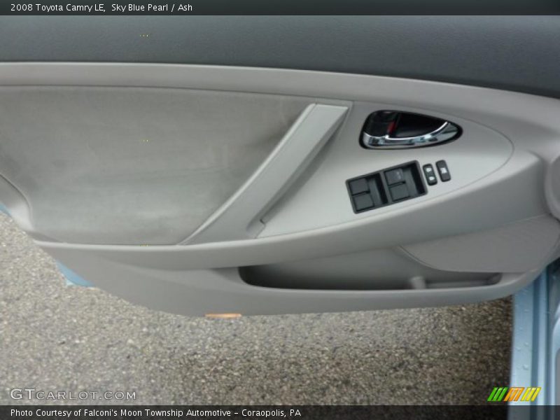Sky Blue Pearl / Ash 2008 Toyota Camry LE