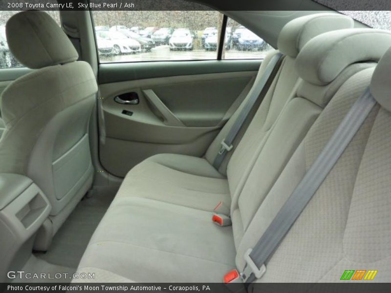 Sky Blue Pearl / Ash 2008 Toyota Camry LE