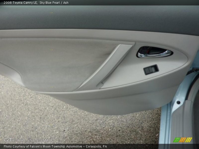 Sky Blue Pearl / Ash 2008 Toyota Camry LE