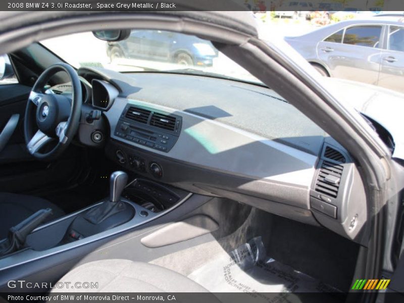 Space Grey Metallic / Black 2008 BMW Z4 3.0i Roadster