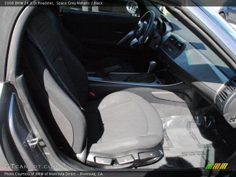 Space Grey Metallic / Black 2008 BMW Z4 3.0i Roadster