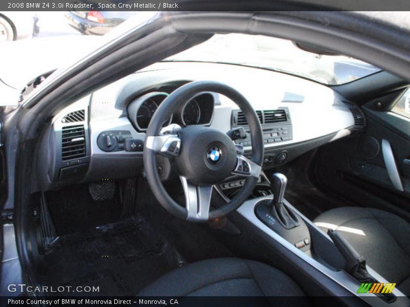 Space Grey Metallic / Black 2008 BMW Z4 3.0i Roadster