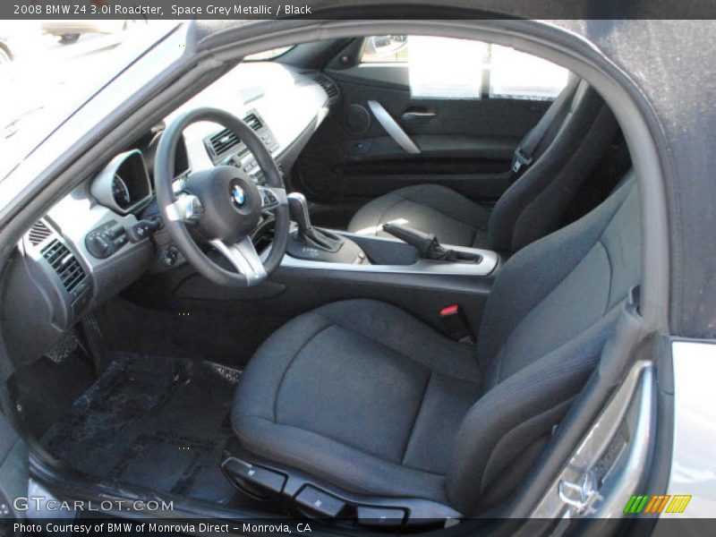 Space Grey Metallic / Black 2008 BMW Z4 3.0i Roadster