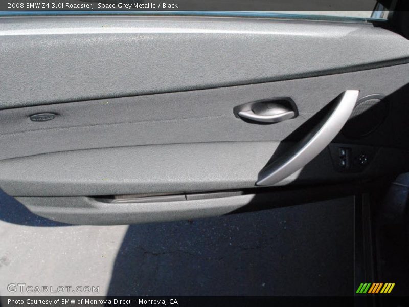 Space Grey Metallic / Black 2008 BMW Z4 3.0i Roadster