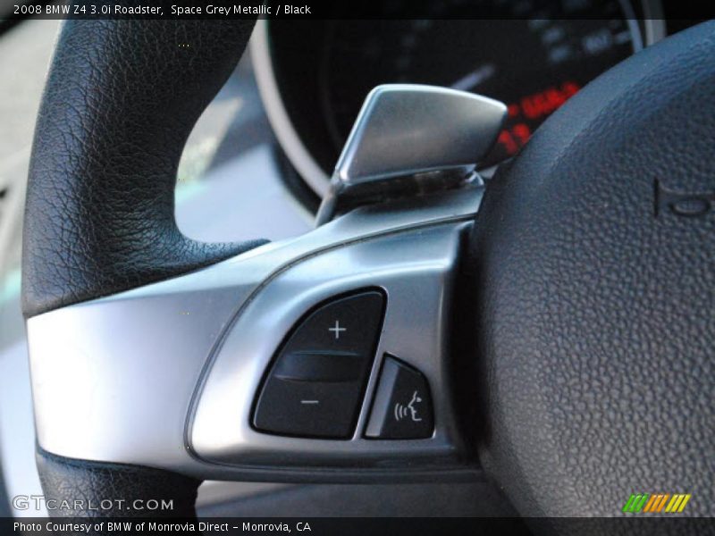 Space Grey Metallic / Black 2008 BMW Z4 3.0i Roadster