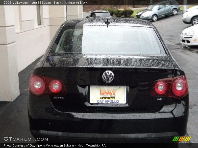 Black / Anthracite Black 2008 Volkswagen Jetta SE Sedan