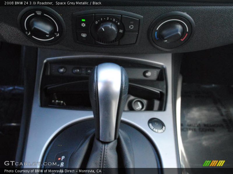 Space Grey Metallic / Black 2008 BMW Z4 3.0i Roadster