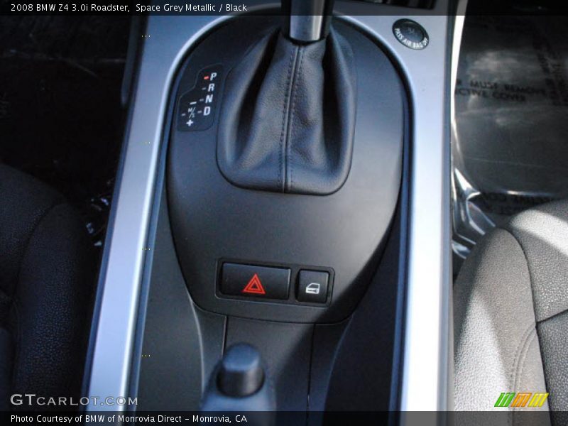 Space Grey Metallic / Black 2008 BMW Z4 3.0i Roadster