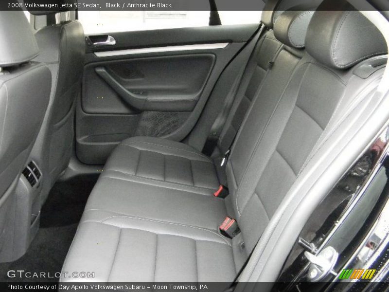Black / Anthracite Black 2008 Volkswagen Jetta SE Sedan