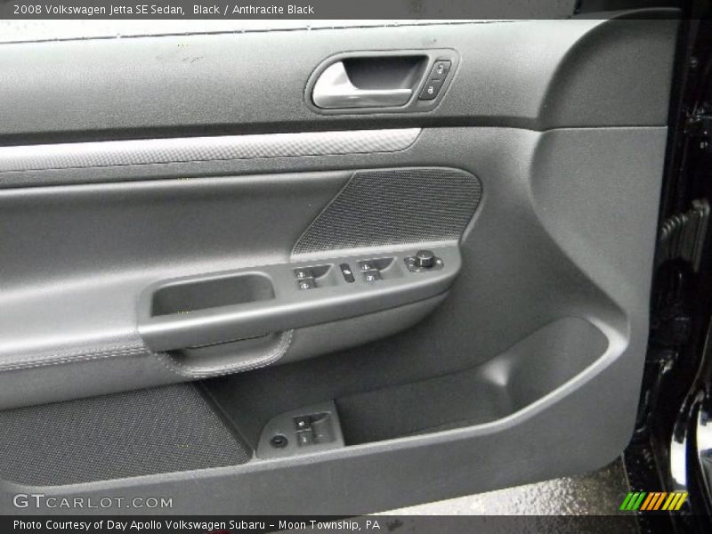 Black / Anthracite Black 2008 Volkswagen Jetta SE Sedan
