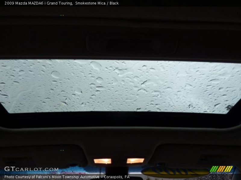 Smokestone Mica / Black 2009 Mazda MAZDA6 i Grand Touring