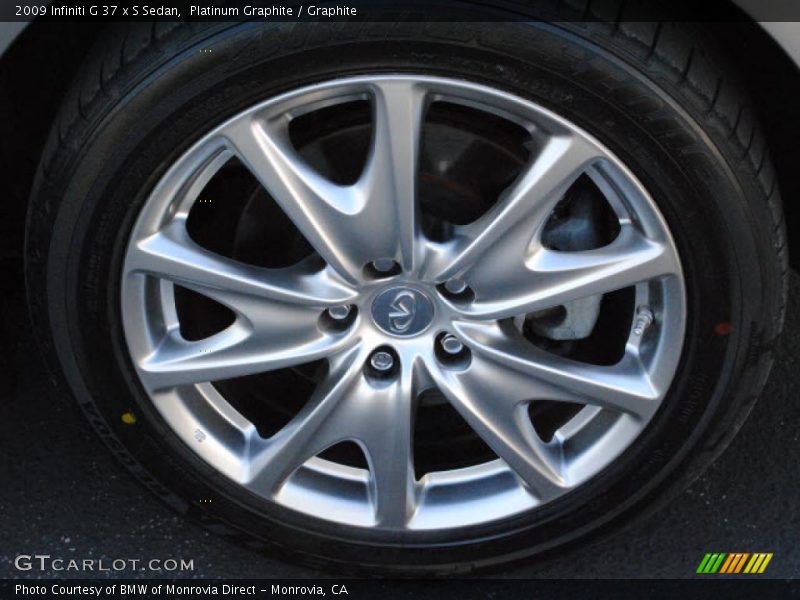  2009 G 37 x S Sedan Wheel