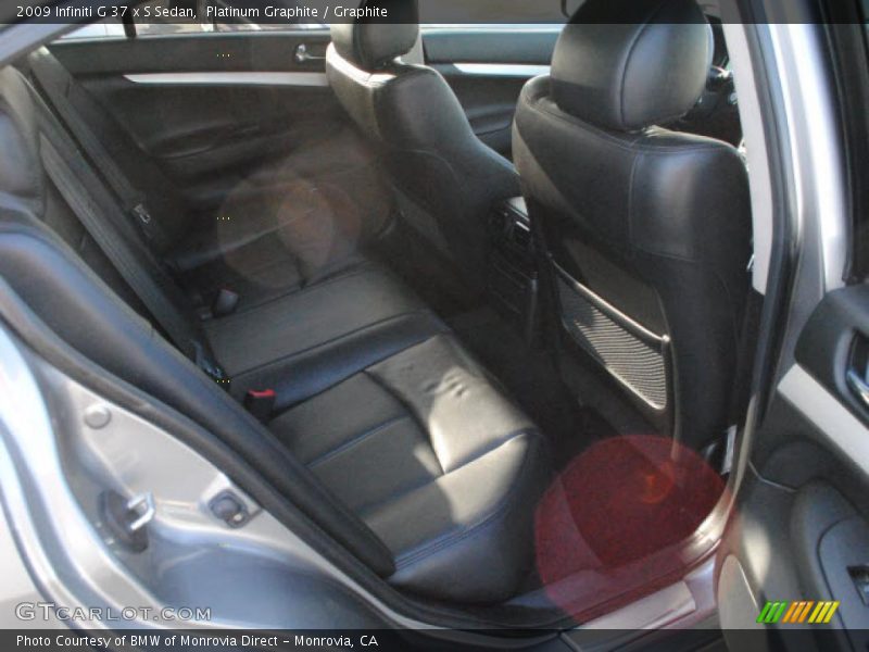 Platinum Graphite / Graphite 2009 Infiniti G 37 x S Sedan