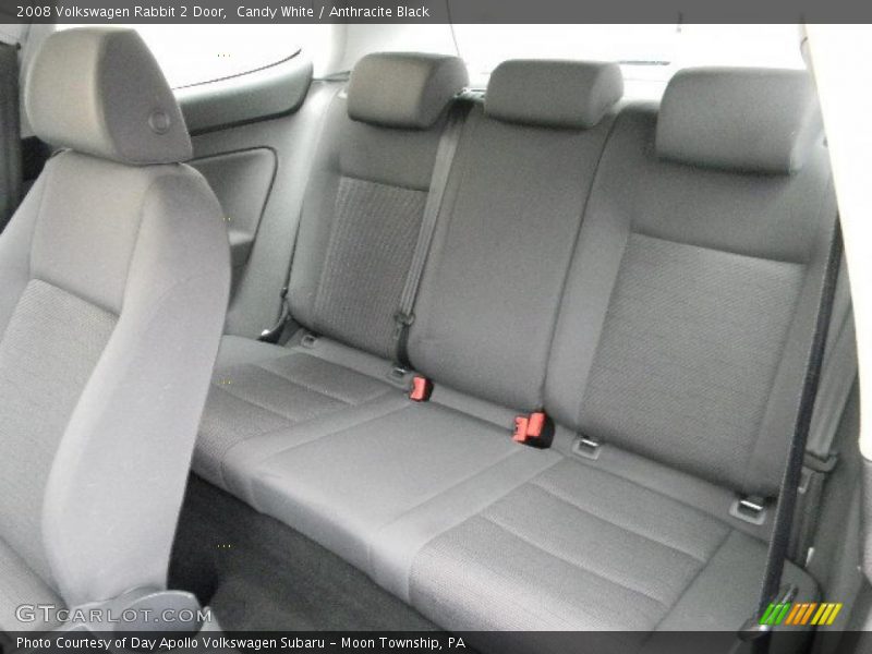  2008 Rabbit 2 Door Anthracite Black Interior