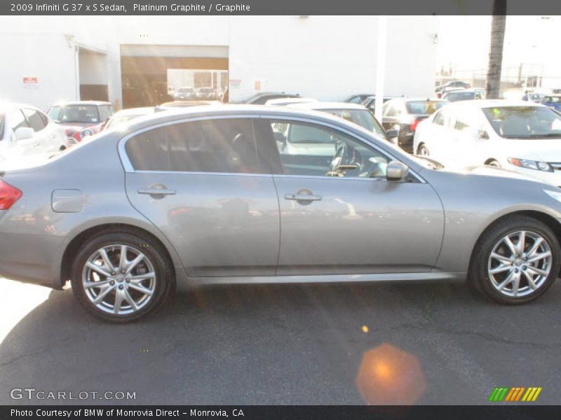 Platinum Graphite / Graphite 2009 Infiniti G 37 x S Sedan