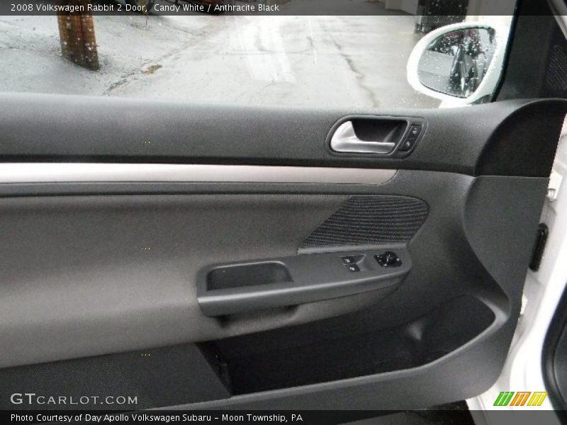 Candy White / Anthracite Black 2008 Volkswagen Rabbit 2 Door