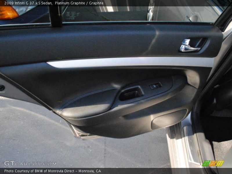 Platinum Graphite / Graphite 2009 Infiniti G 37 x S Sedan