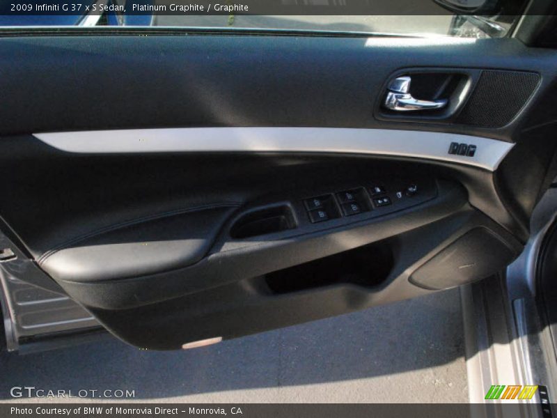 Platinum Graphite / Graphite 2009 Infiniti G 37 x S Sedan