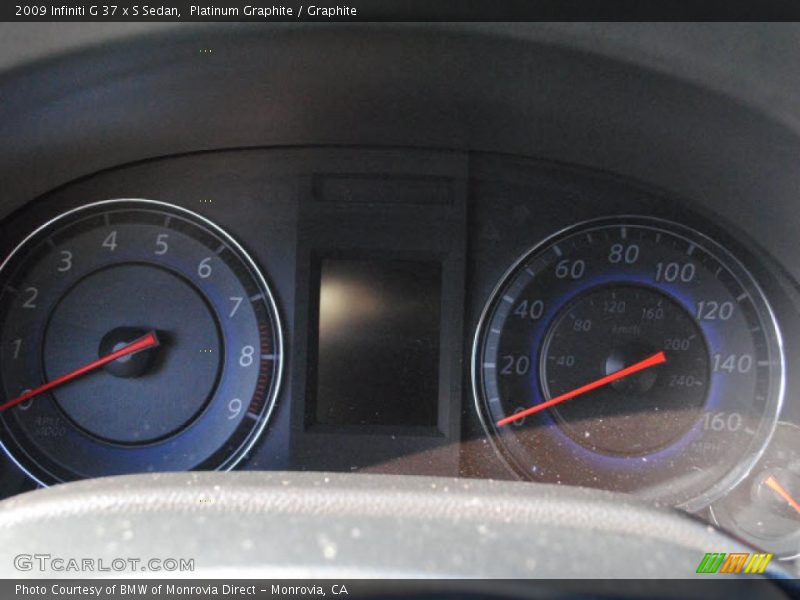 Platinum Graphite / Graphite 2009 Infiniti G 37 x S Sedan