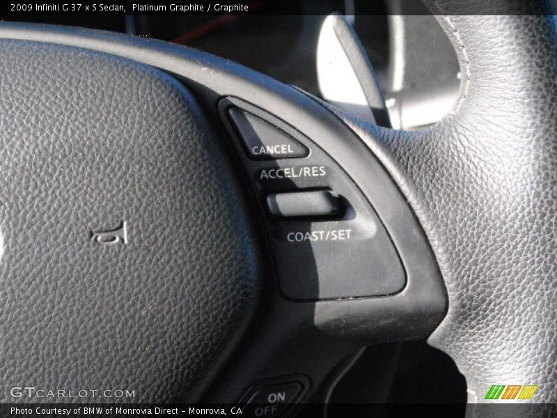 Platinum Graphite / Graphite 2009 Infiniti G 37 x S Sedan