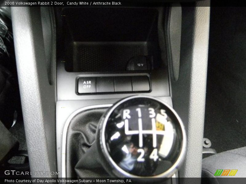  2008 Rabbit 2 Door 5 Speed Manual Shifter
