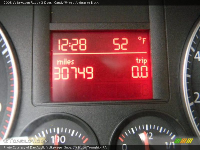 Candy White / Anthracite Black 2008 Volkswagen Rabbit 2 Door