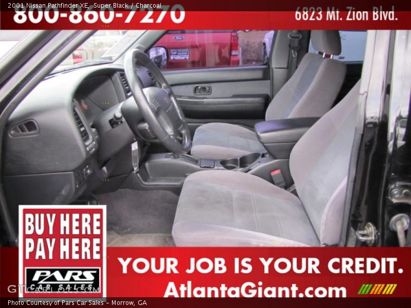 Super Black / Charcoal 2001 Nissan Pathfinder XE