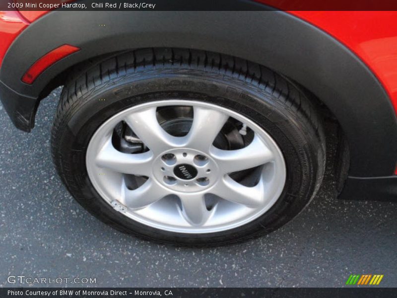 Chili Red / Black/Grey 2009 Mini Cooper Hardtop