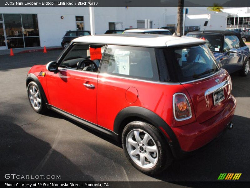 Chili Red / Black/Grey 2009 Mini Cooper Hardtop