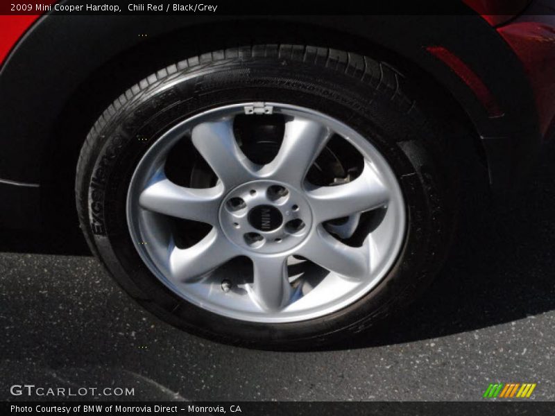 Chili Red / Black/Grey 2009 Mini Cooper Hardtop