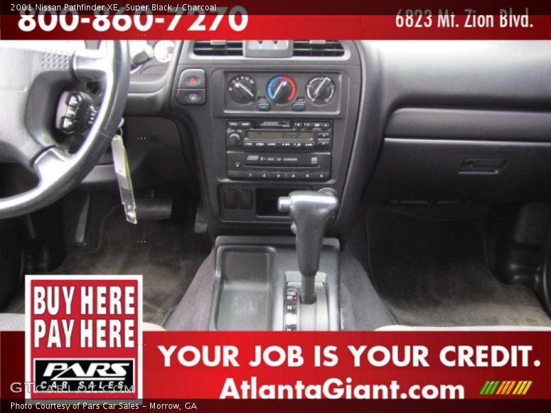 Super Black / Charcoal 2001 Nissan Pathfinder XE