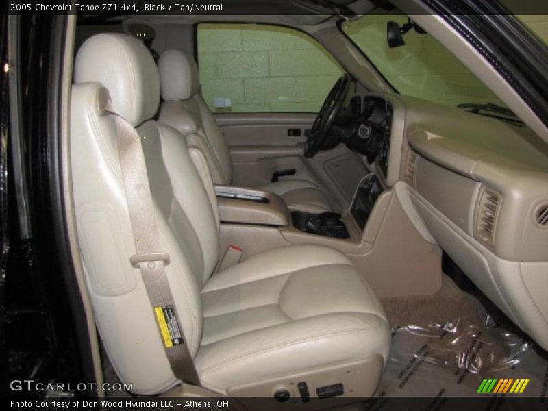 Black / Tan/Neutral 2005 Chevrolet Tahoe Z71 4x4