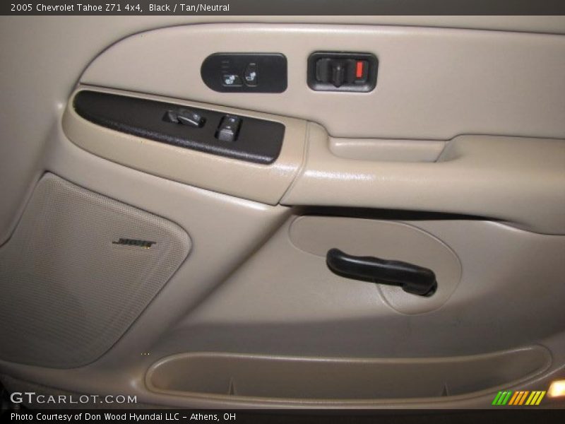 Black / Tan/Neutral 2005 Chevrolet Tahoe Z71 4x4