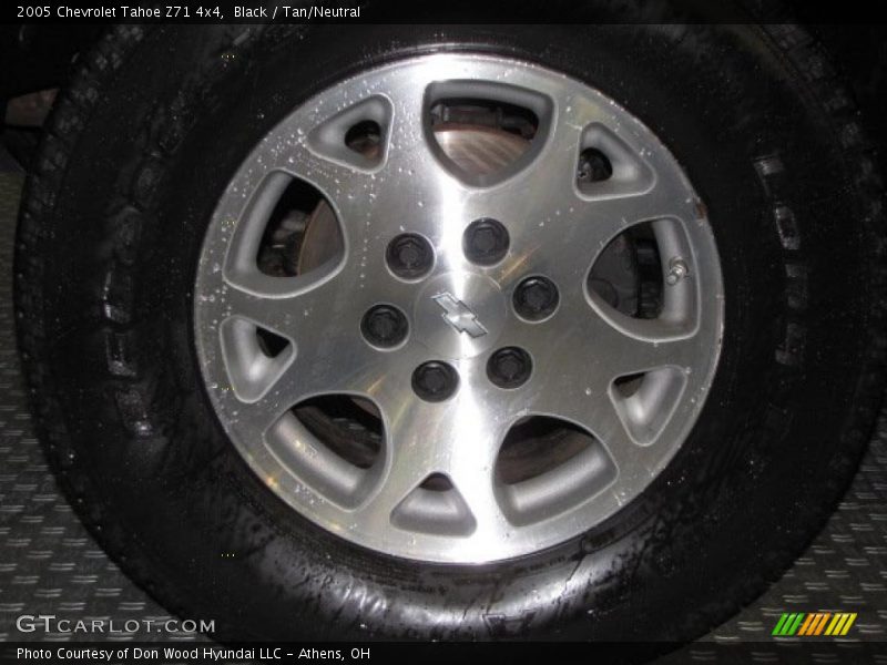 Black / Tan/Neutral 2005 Chevrolet Tahoe Z71 4x4